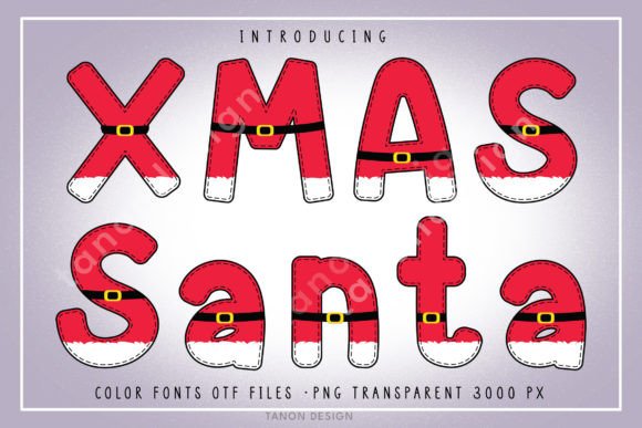 Bring Holiday Magic to Life with Xmas Santa Font