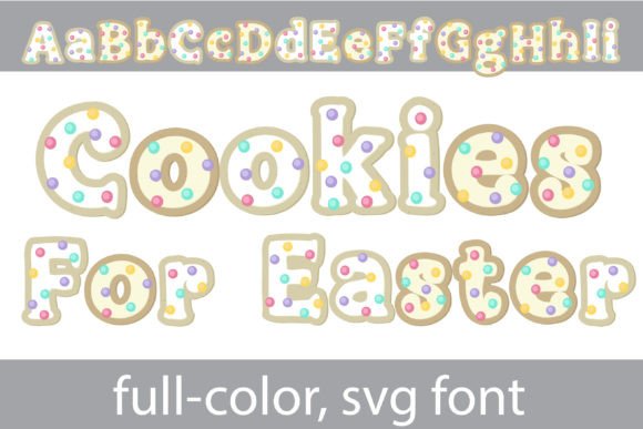 Bring Spring to Life with the Cookies for Easter Font