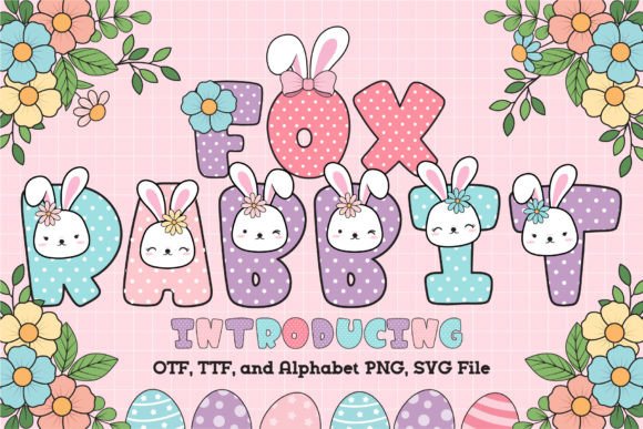 Bringing Whimsy to Life: The Fox Rabbit Color Font