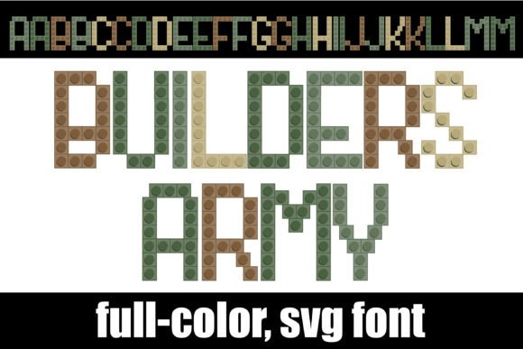 Builders Army: A Display Font That Commands Attention