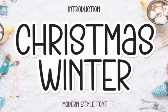 Christmas Winter: A Font That Brings Handwritten Magic to Your Designs