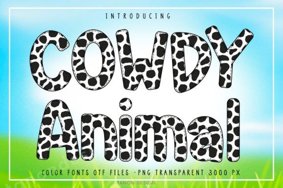 Cowdy: The Playful Font That Makes Every Design Pop