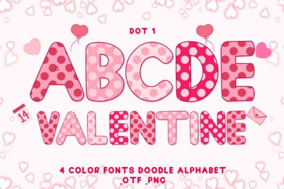 Dot 1: The Heartfelt Color Font Your Designs Deserve