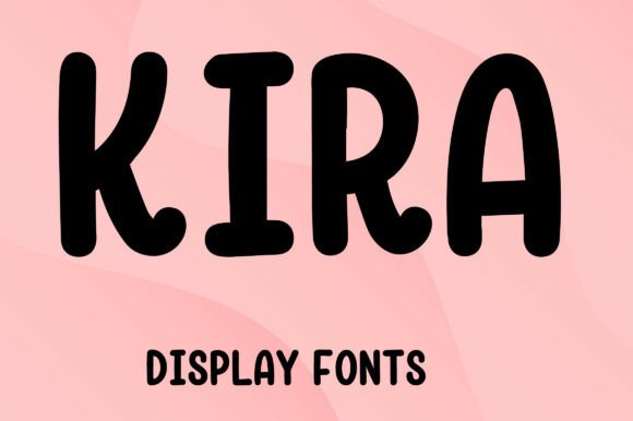 Kira: The Sweet, Minimalist Font for Happy Designs