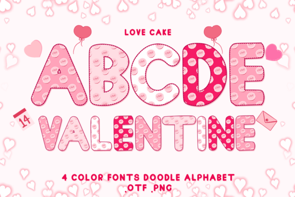Love Cake: The Adorable Color Font for Heartfelt Designs