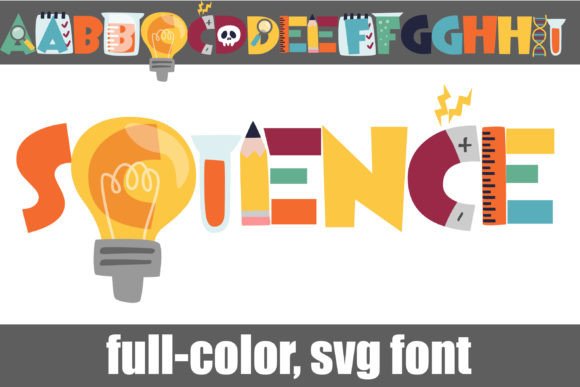 Science Font: Inject Playful, Graphic Energy into Your Creative Projects