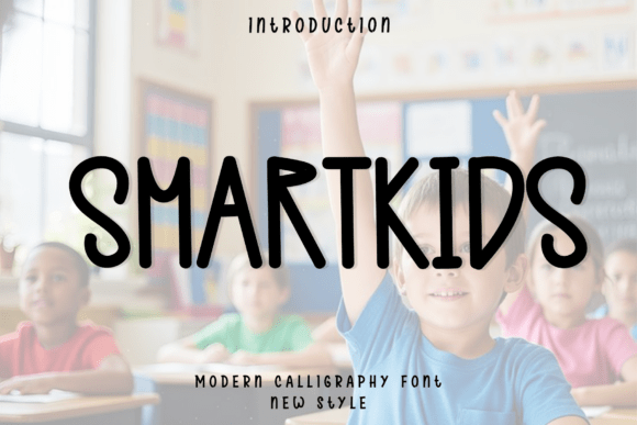 Smartkids: A Modern Handwritten Font for Elegant Branding