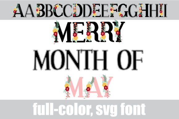 Spring Into Design with a Festive Floral Font